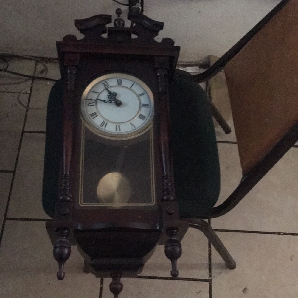 a vintage clock very vintage